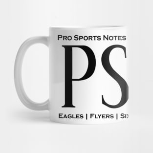 Pro Sports Notes Philadelphia Mug